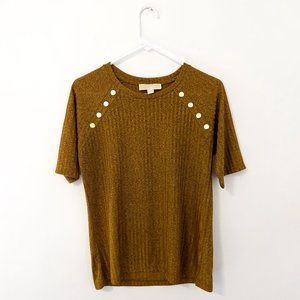 Michael Kors Ribbed Top